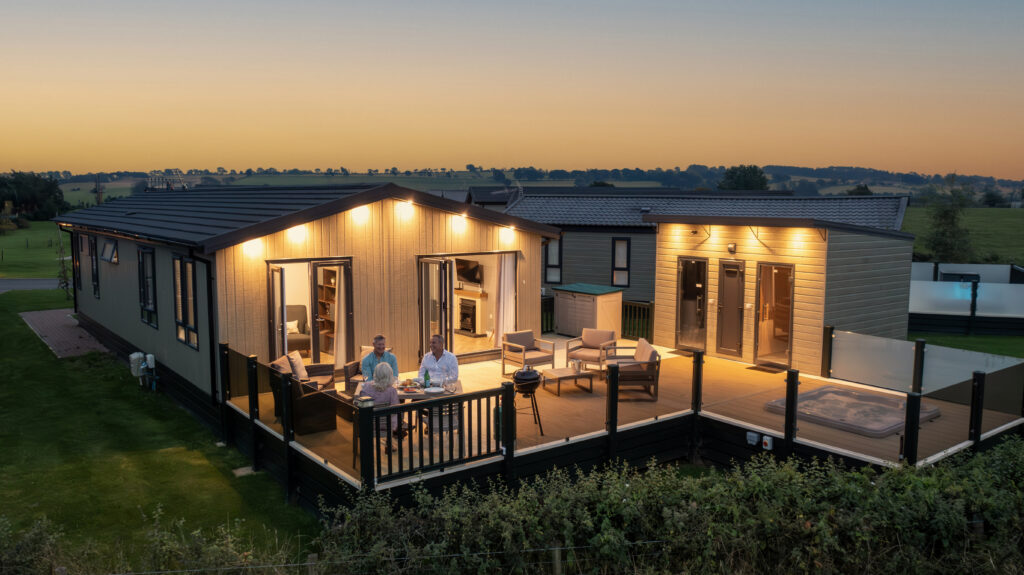 Holiday lodge exterior at Explorelodges Blog