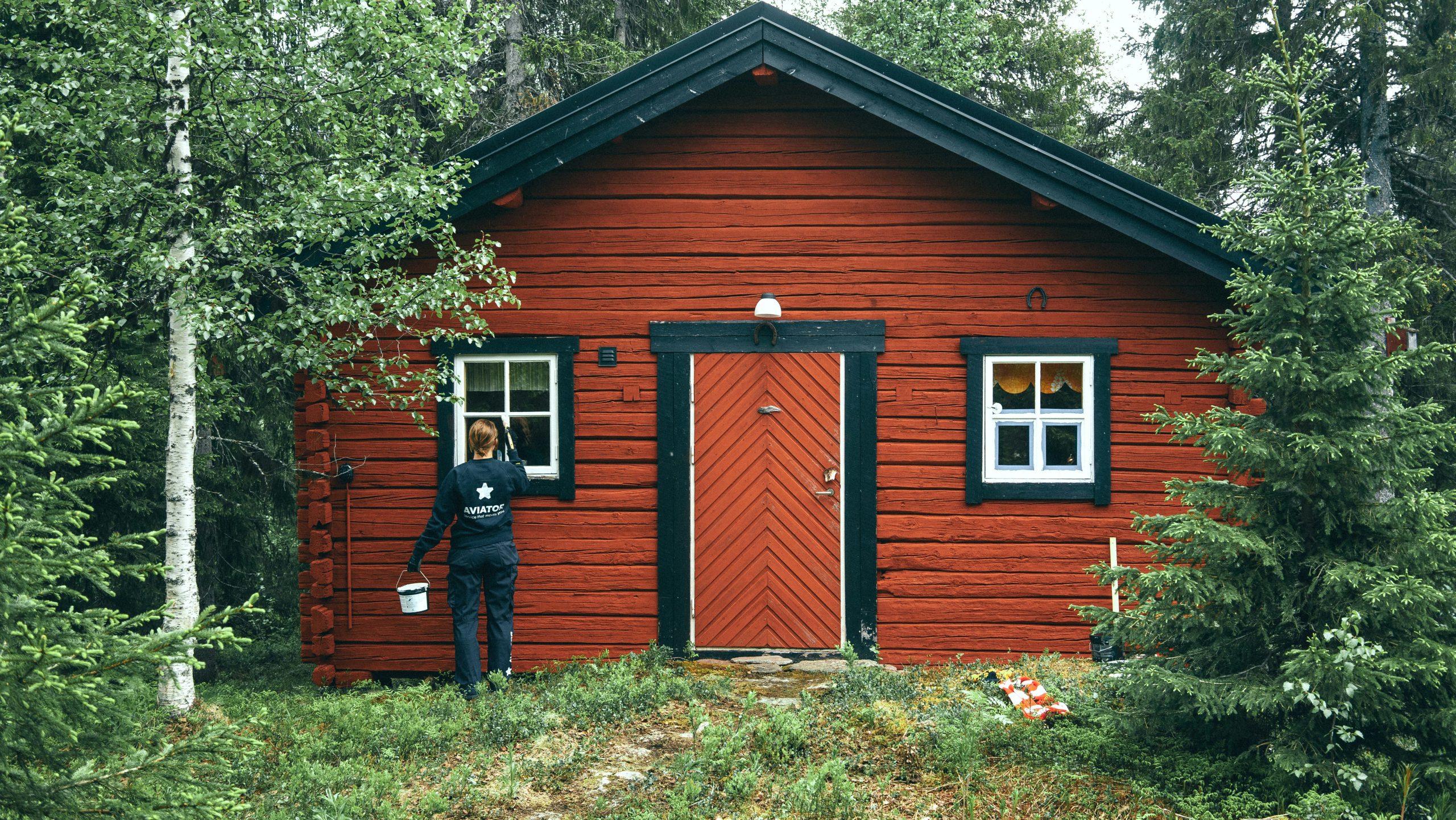 wooden lodge for sale