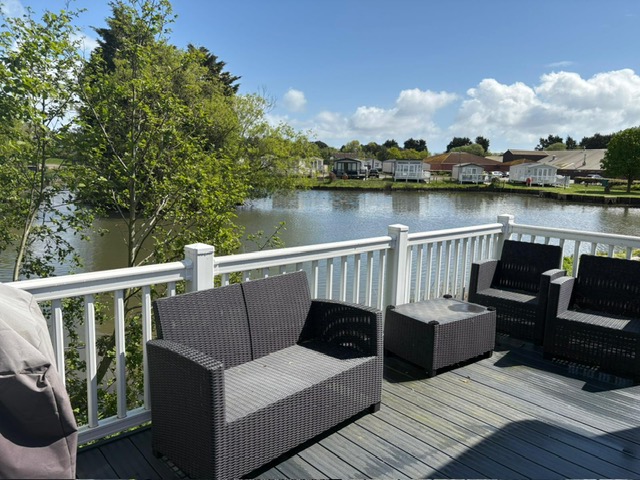 Holiday lodge at Goosewood Holiday Park