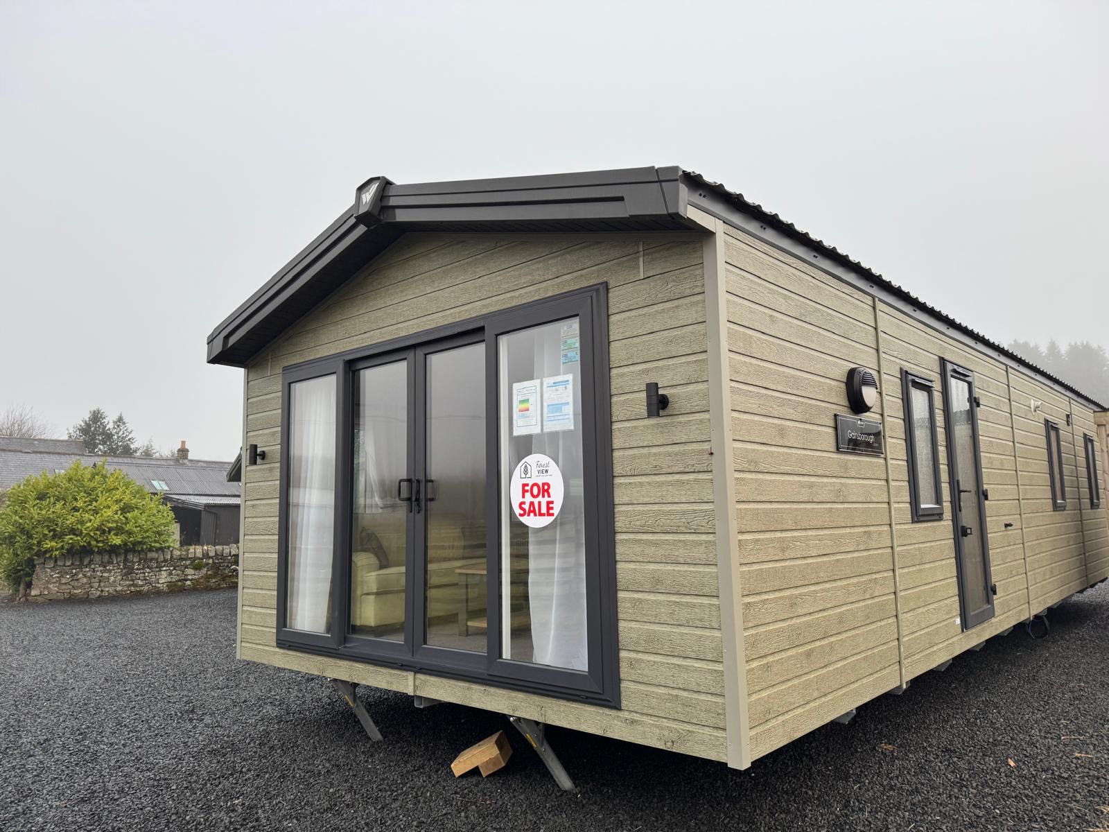 Holiday lodge park at Golden Sands Holiday Park Northumberland