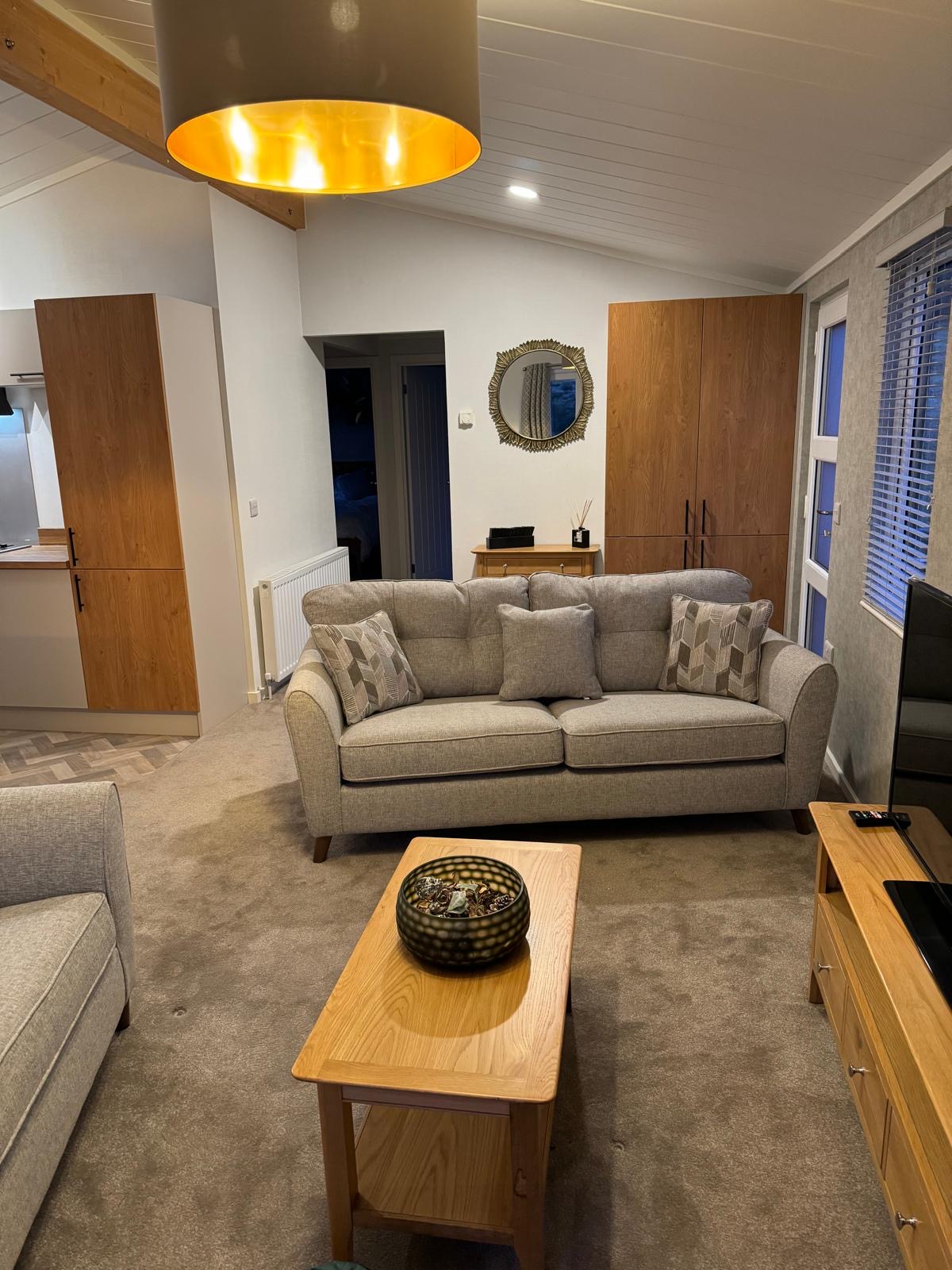 Holiday lodge park at Amble Links Coastal Retreat Holiday Park