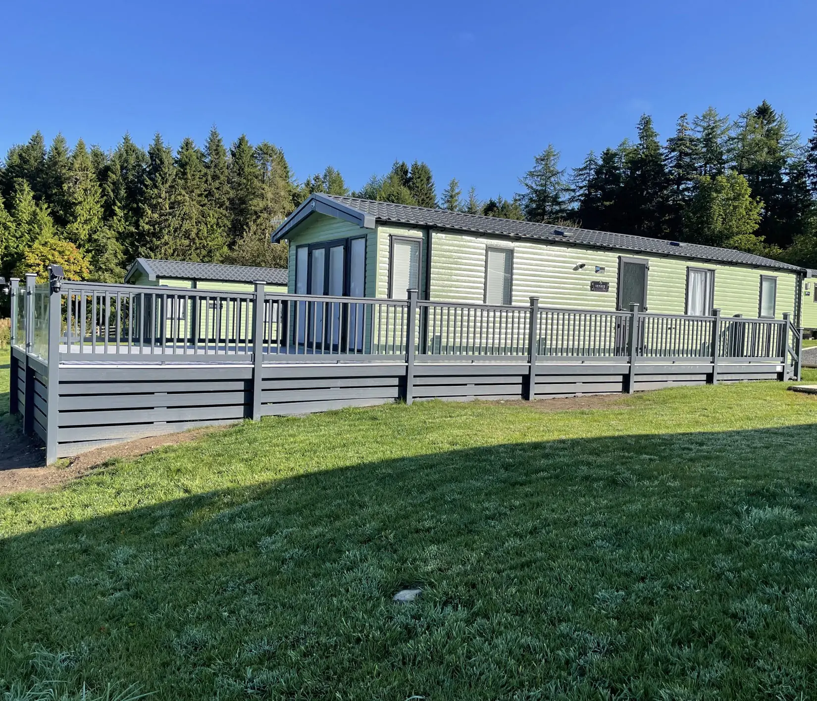 Holiday lodge at Heathergate Boutique Holiday Park