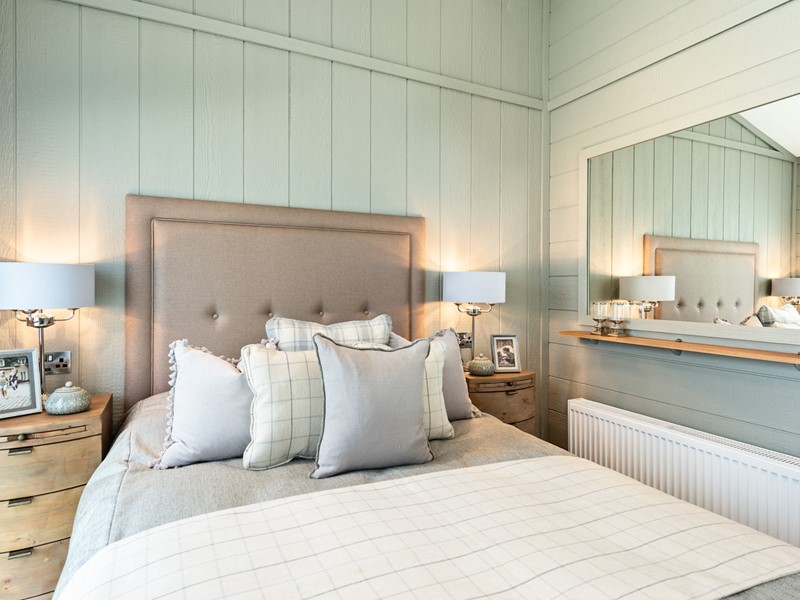 Holiday lodge bedroom at Explorelodges Blog