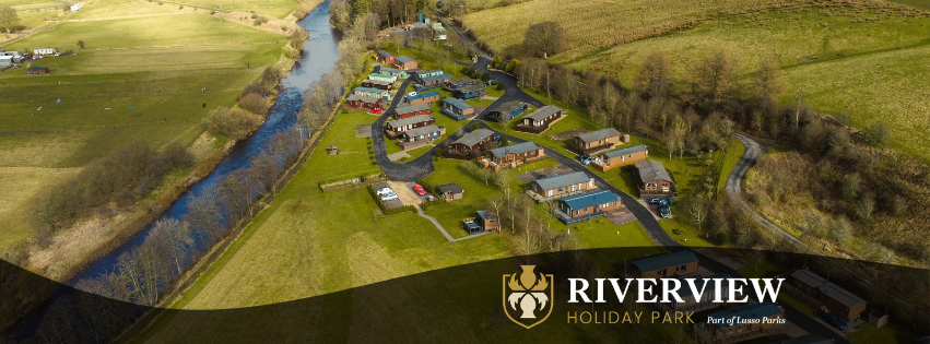 Riverview Holiday Park social banner – holiday lodge park UK