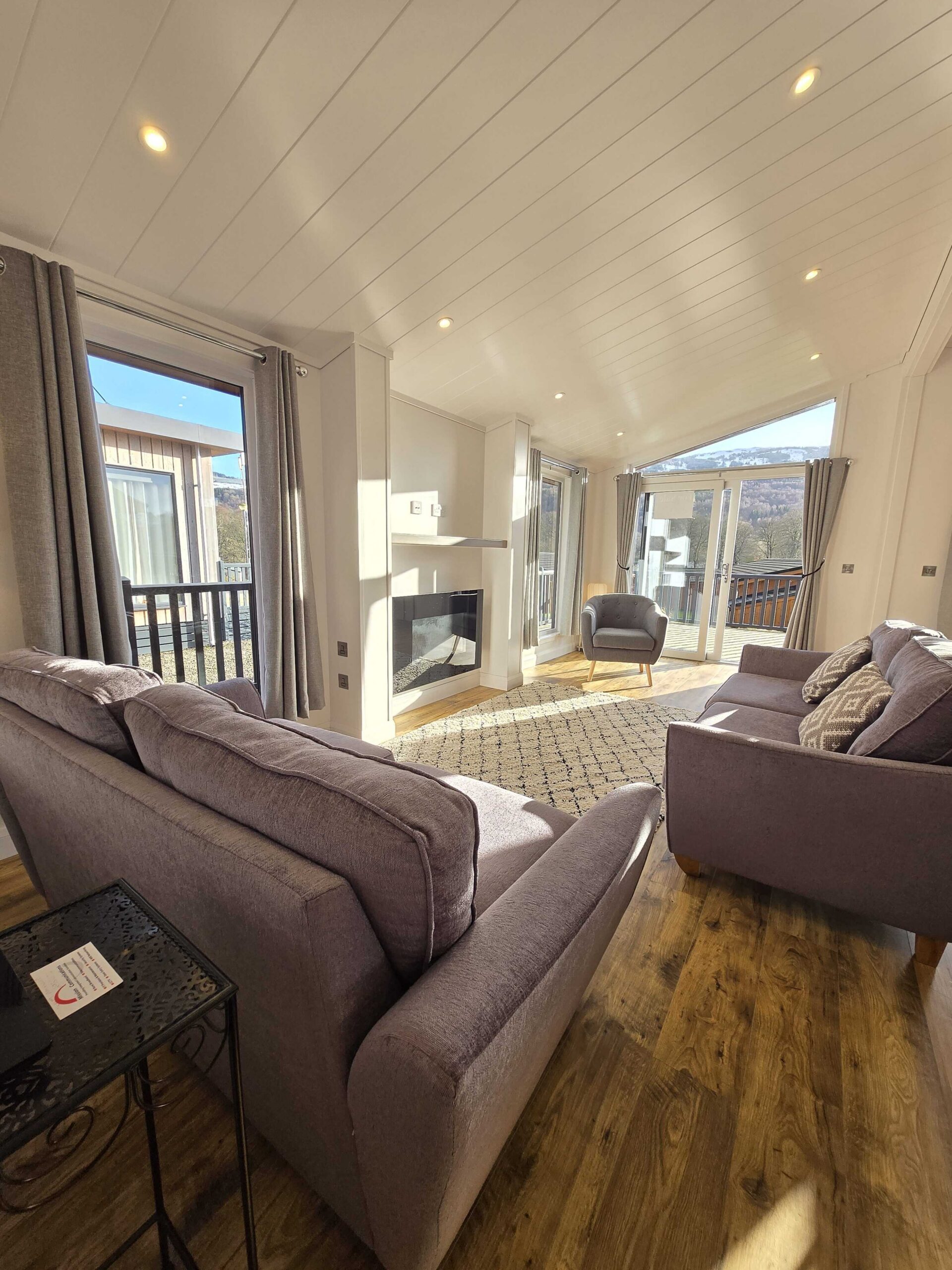 Holiday lodge park at Mains Of Taymouth