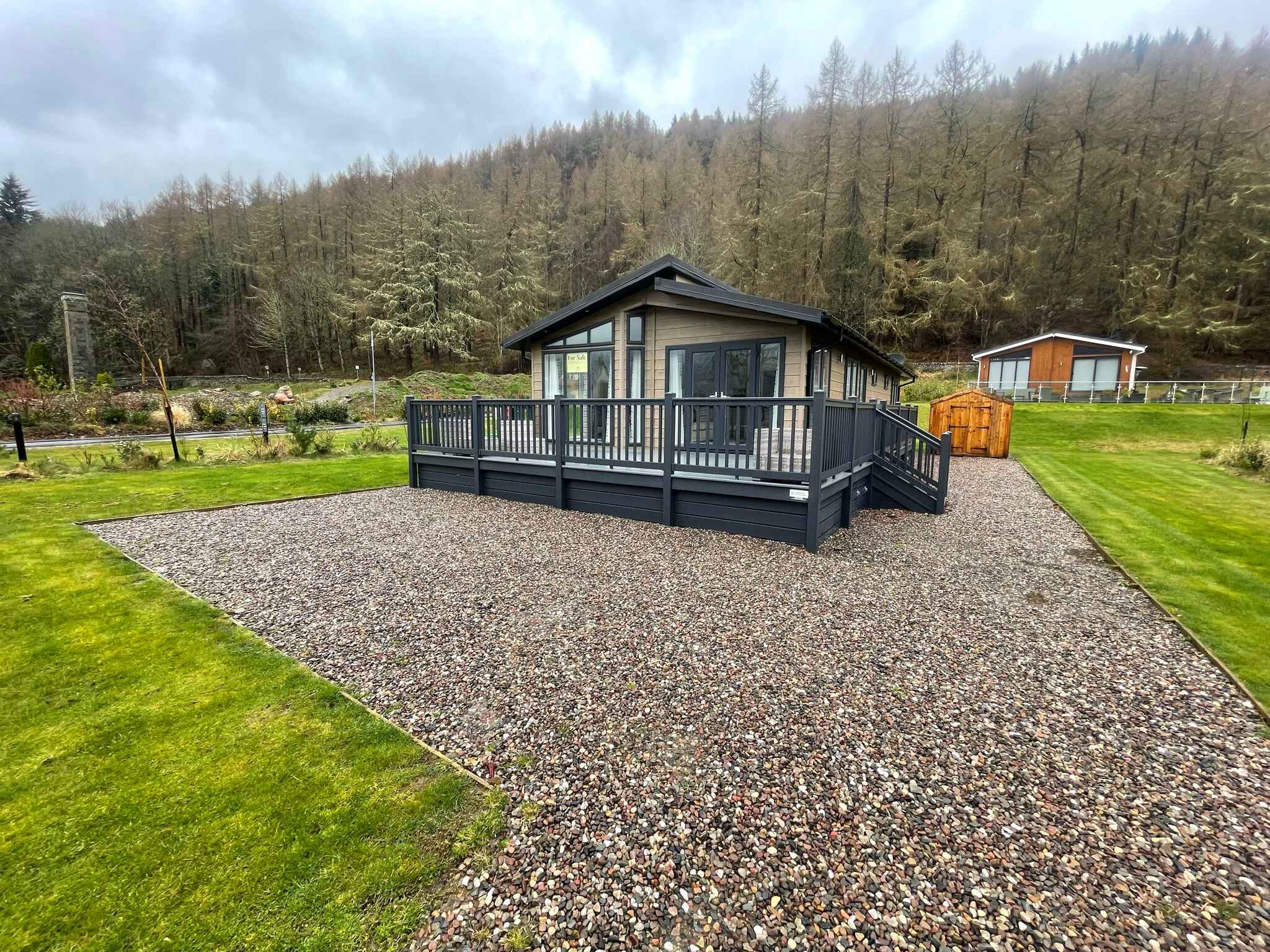 Holiday lodge park at Mains Of Taymouth