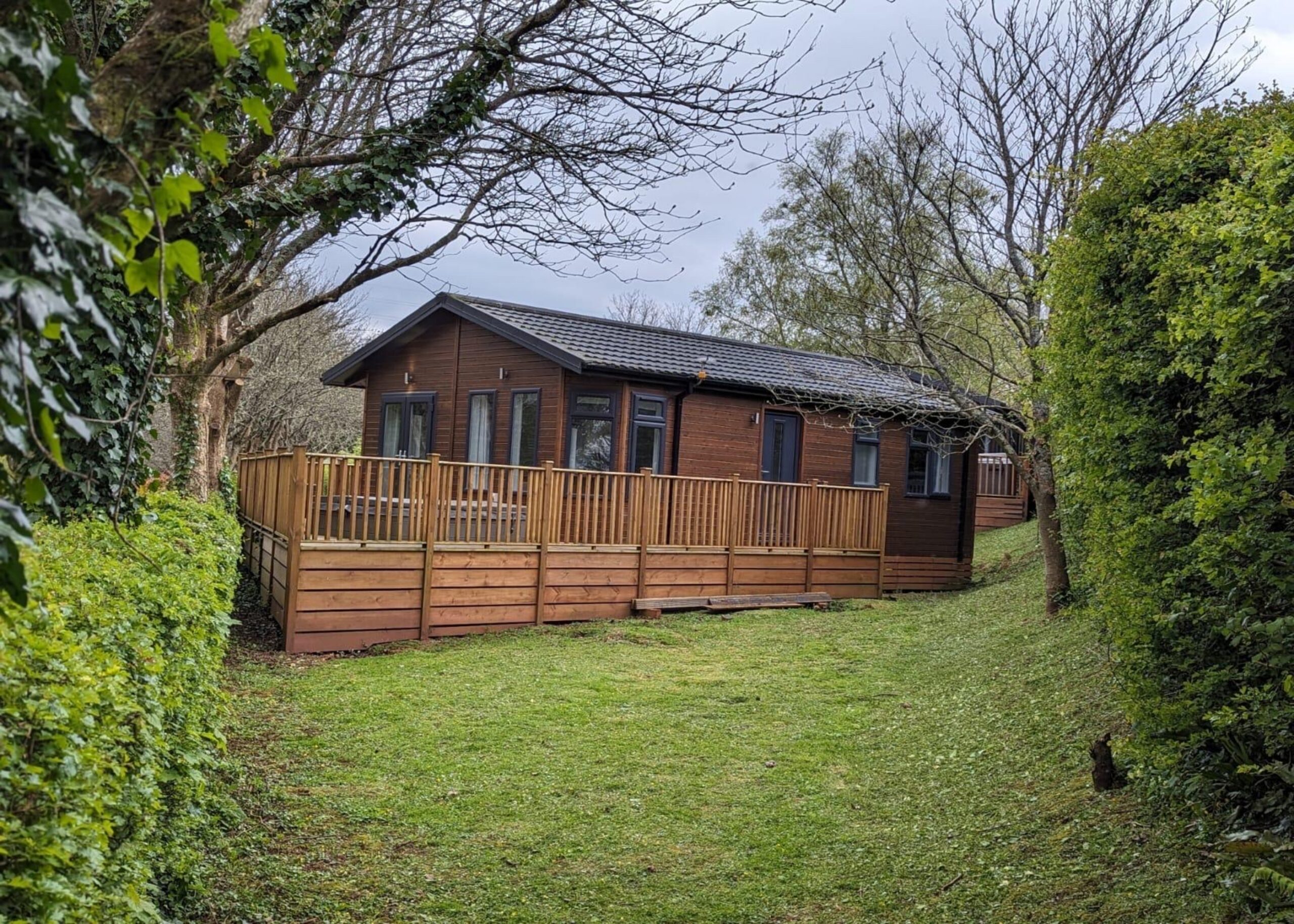 Omar Westfield holiday lodge for sale at St Ives Holiday Village