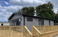 Holiday lodge at The Poplars Burnham Market