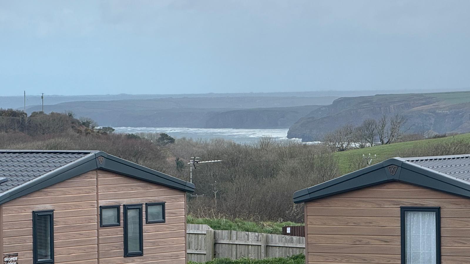 Holiday lodge at Little Haven Retreat