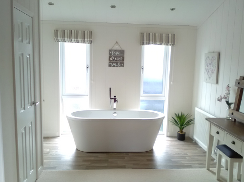 Holiday lodge at Maesmawr Farm Resort