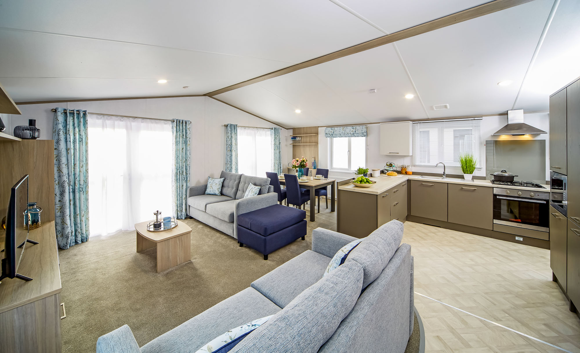 Atlas Wisteria Interior holiday lodge interior at Talacre Beach Resort