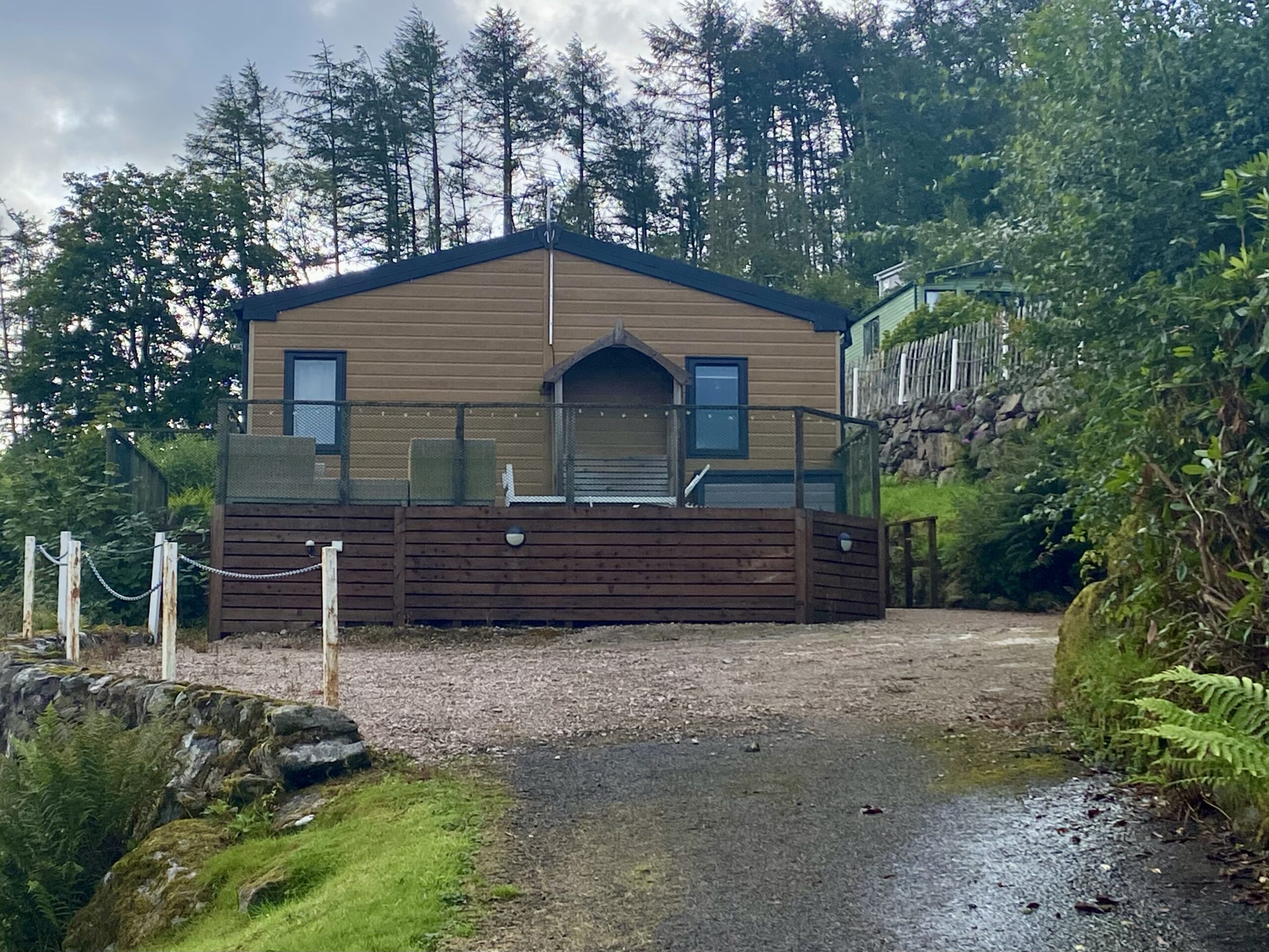 holiday lodge exterior - holiday lodges for sale in South Scotland