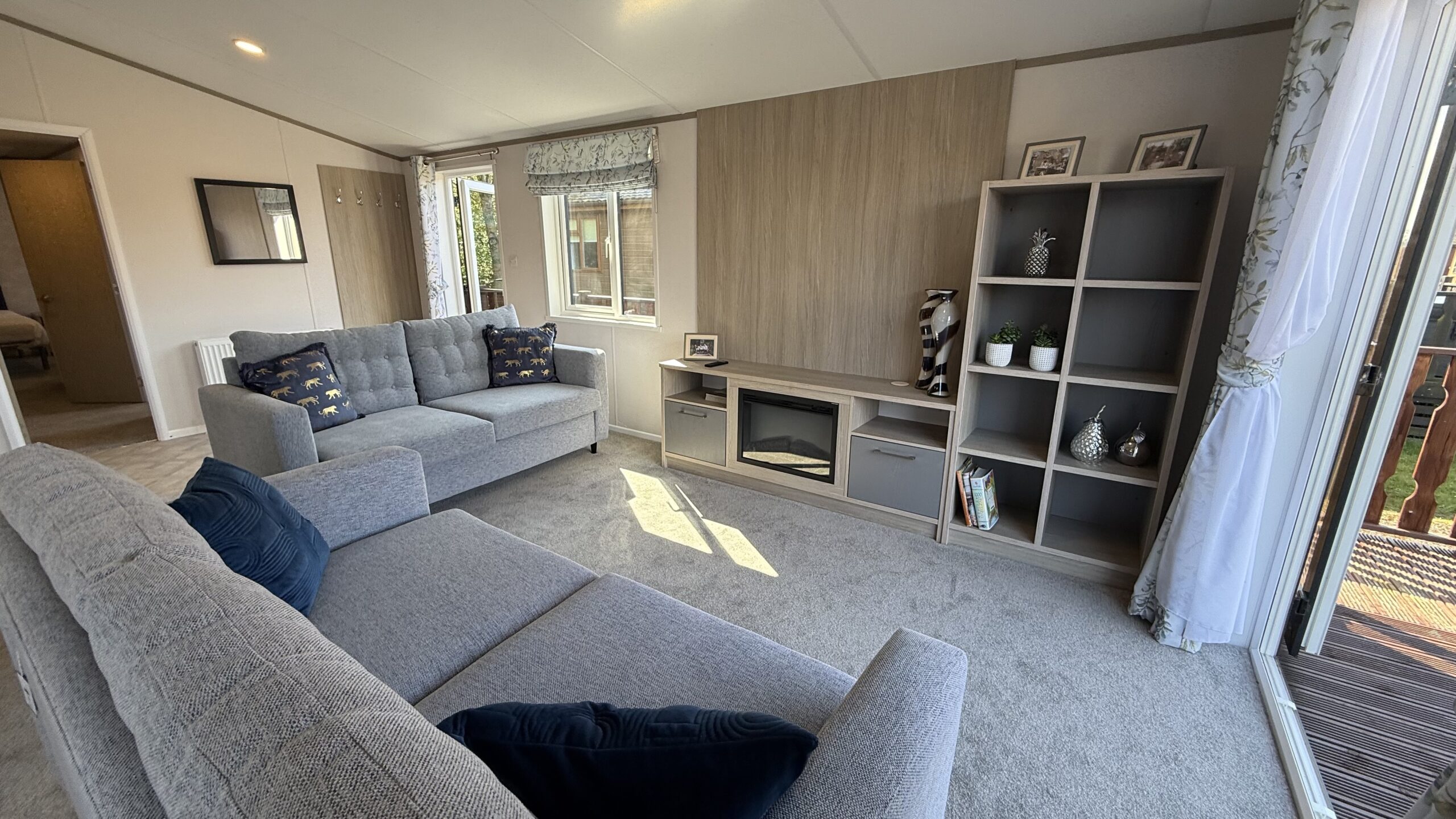Wisteria holiday lodge for sale at Drimsynie Holiday Village