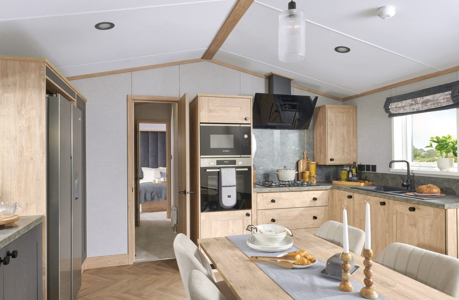 ABI Balmoral lodge kitchen - holiday lodges for sale in Northamptonshire