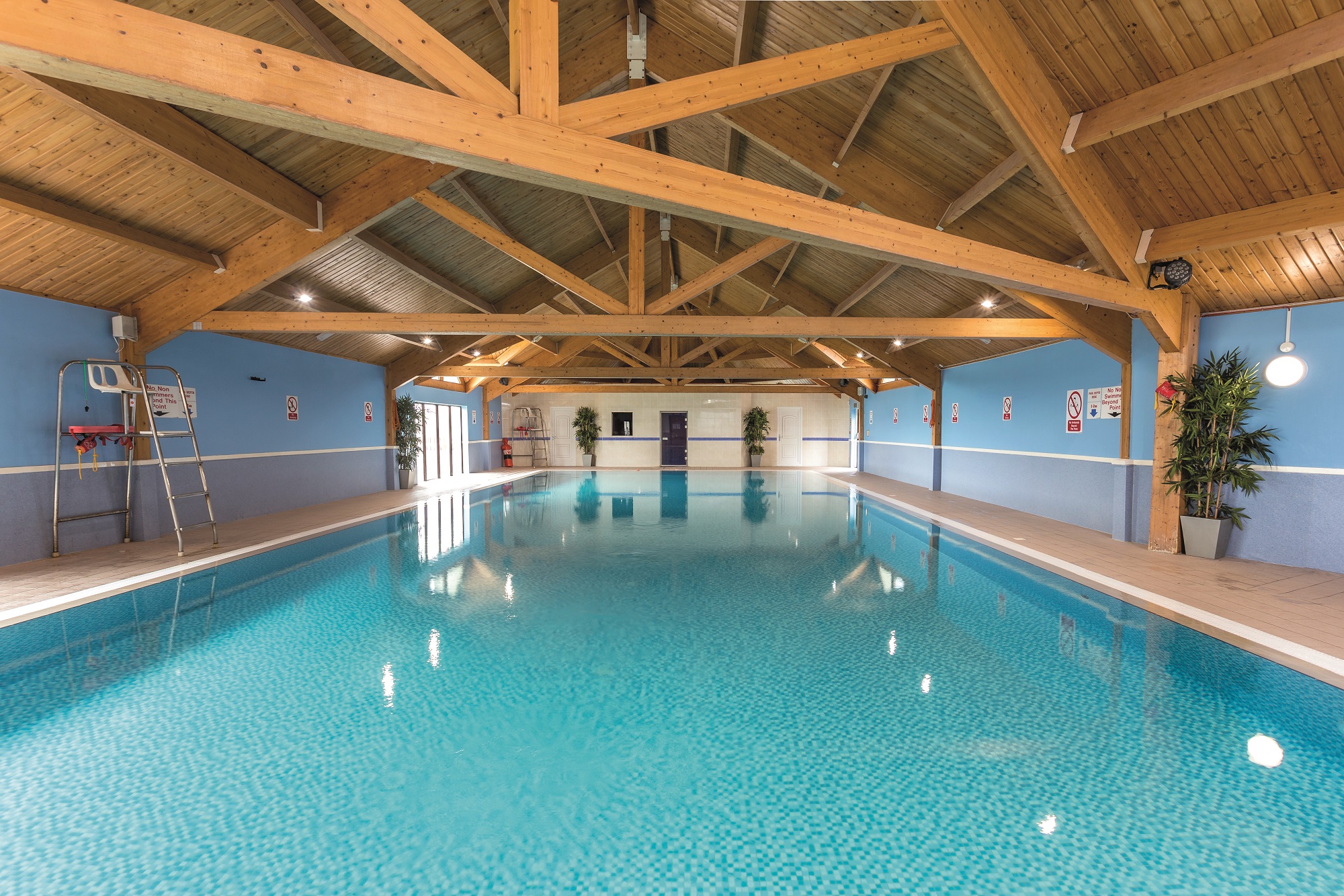 Leisure facilities at a holiday park in North East, UK