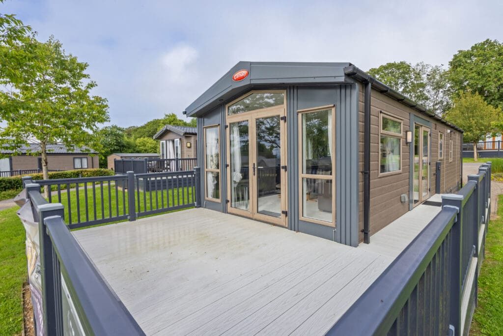 Stamford lodge exterior - holiday lodges for sale in Devon