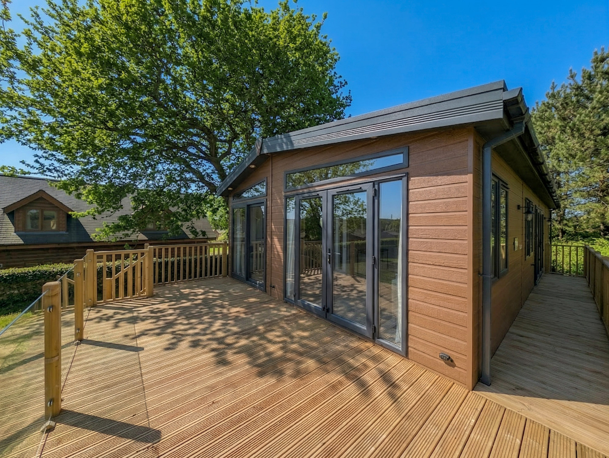 Pemberton Rivendale lodge exterior - holiday lodges for sale in Carnforth