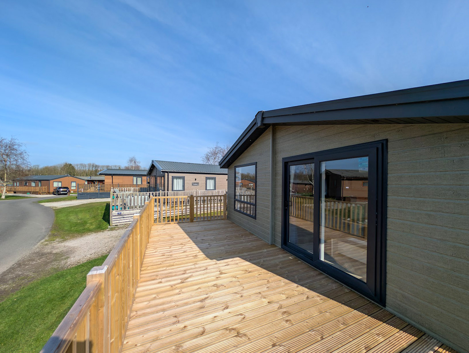 Willerby Hayward lodge exterior - holiday lodges for sale in Lancashire