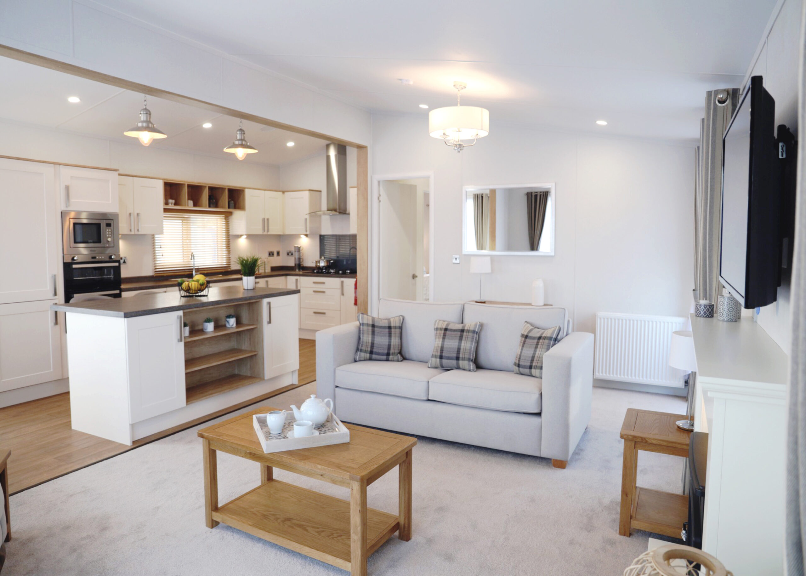 Sunseeker Sensation lodge lounge - holiday lodges for sale in Dartmoor